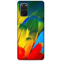 Samsung Galaxy S20 Plus Kılıf Desenli Özel Seri Tüyler (3) Kapak