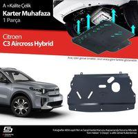 S-Dizayn Citroen C3 Aircross Hybrid 1.2 Çelik Karter Muhafaza Koruma 2024 Üzeri A+ Kalite