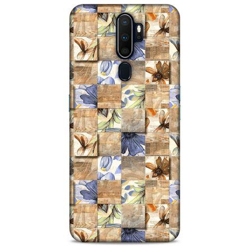 Oppo A5 2020 Kılıf Baskılı Özel Seri Taşlı (47) Crystal Flex Kılıf