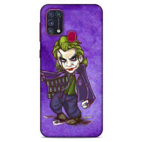 Samsung Galaxy M31 Uyumlu Kılıf Joker (4) Koruma Kılıfı Mor