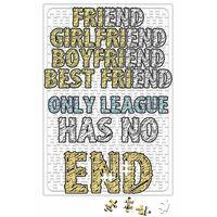 Only League Has No End Puzzle 240 Parça Yapboz