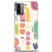 Xiaomi Redmi Note 9 4G Kılıf HD Baskılı Kılıf - Çizim + Tam Ekran Koruyucu