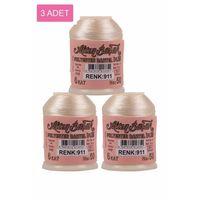 3 Adet Altınbaşak Oya ve Dantel İpi 20 gr - Royaleks - No: 911