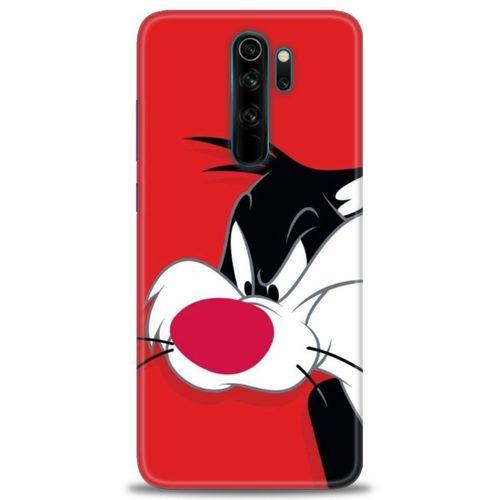 Xiaomi Redmi Note 8 Pro Kılıf HD Baskılı Kılıf - Sylvester + Tam Ekran Koruyucu