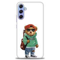 Samsung Galaxy A24 Kılıf HD Baskılı Kılıf - Teddy Bear + Tam Ekran Koruyucu