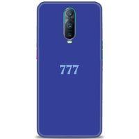 Oppo RX17 Pro Kılıf HD Baskılı Kılıf - 777 + Tam Ekran Koruyucu
