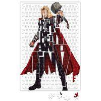 Thor Typography Puzzle 240 Parça Yapboz