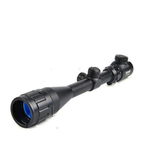 4-12x40 Aoeg Dürbünü Mil Dot Kırmızı - Yeşil Lens Koruyucu