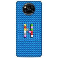 Lopard Xiaomi Redmi Poco X3 Uyumlu Kılıf BloX (25) Antişok Kapak N Harfi