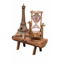 Eyfel Kuleli Kum Saati Dekoratif Hediyelik Eşya Retro Eyfel Kulesi