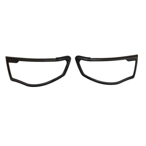 Mitsubishi L200 Uyumlu 2008-2011 Far Çerçeve Kaplama Siyah