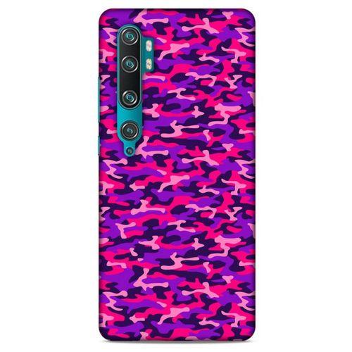 Xiaomi Mi Cc9 Pro Uyumlu Kılıf Mor Delisi (26) Tpu Silikon Kılıf Kamuflaj