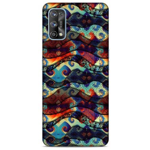 Oppo Realme 7 Pro Kılıf Baskılı Özel Seri Taşlı (41) Tank Kılıf
