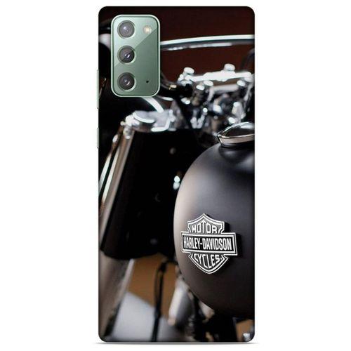 Samsung Galaxy Note 20 Uyumlu Kılıf Motorsiklet (48) Bumper Kılıf Harley