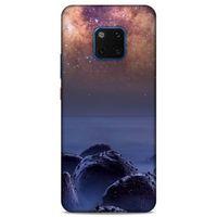 Lopard Huawei Mate 20 Pro Uyumlu Kılıf Gece'S (26) Tpu Silikon Kılıf Bordo