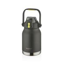 Shotay Çelik Termos Matara Phone Holder 1000Ml Siyah