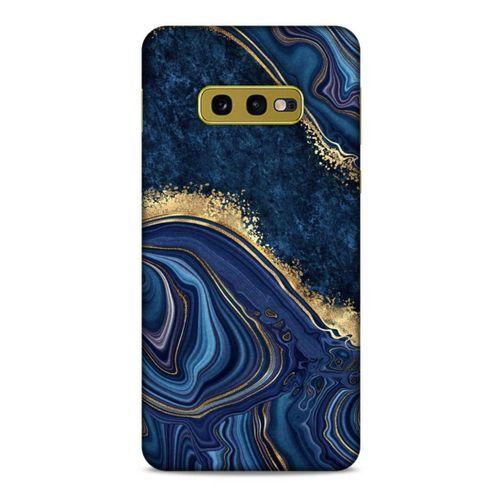 Samsung Galaxy S10e Uyumlu Kılıf Mavi Delisi (1) Kılıfı Mermer