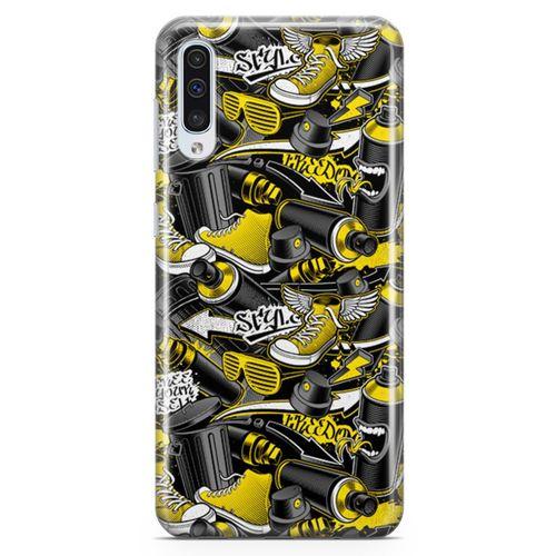 Samsung Galaxy A70 Kılıf Converse Freedom Arka Kapak Koruma Desenli Full Koruyucu
