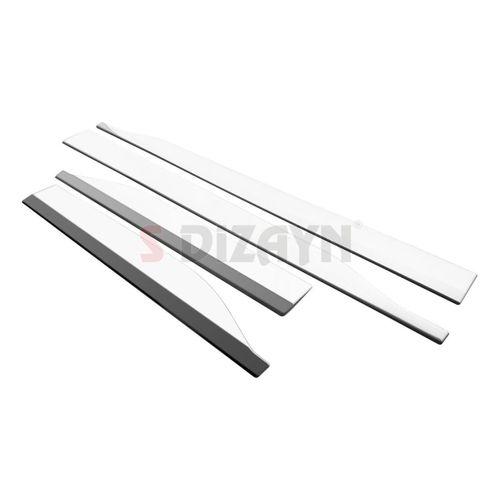 S-Dizayn Ford Courier Krom Yan Kapı Çıtası 4 Prç. 2023 Üzeri A+ Kalite