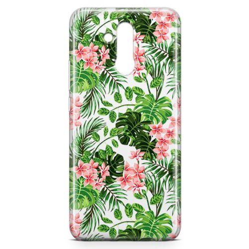 Huawei Mate 20 Lite Kılıf Kaliforniya Çiçekleri Arka Kapak Koruma Desenli Full Koruyucu