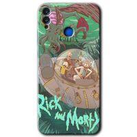 Honor 8x HD Baskılı Kılıf + 9D Tam Ekran Koruyucu - Bad Breaking