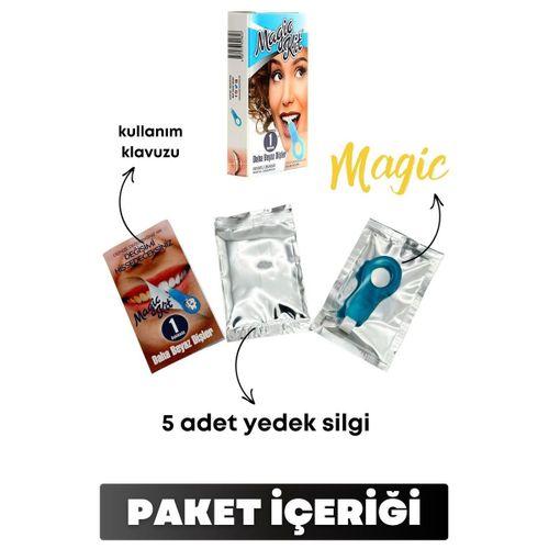 Magic Kit Diş Leke Silgisi 1 Aparatlı + 5 Yedek Süngerli Set X 2 Adet