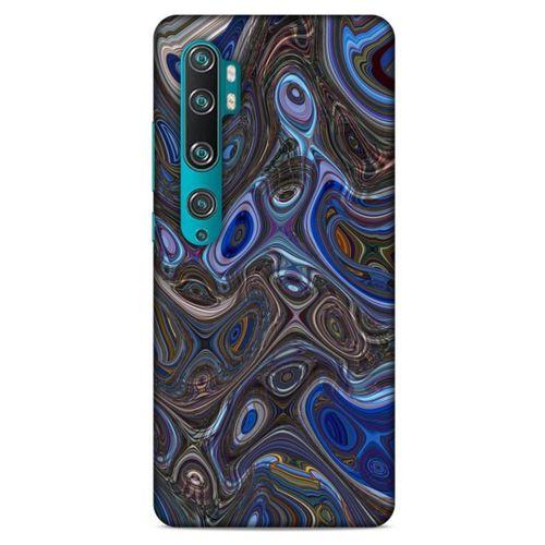 Xiaomi Mi Note 10 Pro Uyumlu Kılıf Mavi Delisi (4) Koruma Kılıfı Yağlıboya