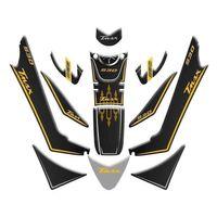 YAMAHA Yamaha Tmax 530 2017 - 2021 Uyumlu Tank Pad Set 003