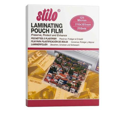 STİLO LAMİNASYON (A4) 125 MİCRON ( 25 Adetlik Ekonomik Paket )