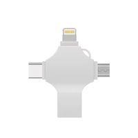 Otg 4in1 Cep Telefonu Çok Fonksiyonlu Usb Flash Bellek 128 Gb Type-c, Micro Sd Ve Kart Okuyucu