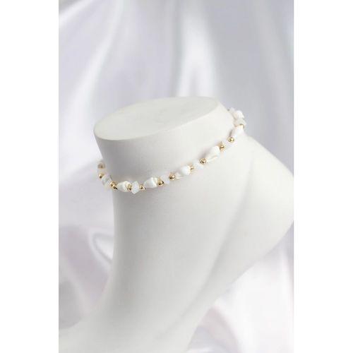 Doğal Deniz Kabuğu Model ve Kristal Taş Model Halhal