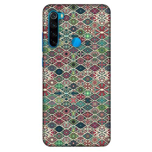 Ethnic Culture (3) Xiaomi Redmi Note 8 Kılıf Silikon Kapak Desenli
