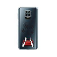 Xiaomi Redmi Note 9 Pro Mood Plants Şeffaf Telefon Kılıfı