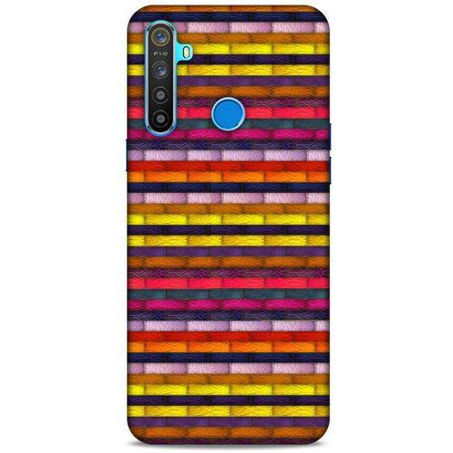 Oppo Realme 5i Kılıf Patchwork (42) Rugged Armor Kılıf Karışık Renkli