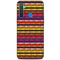 Oppo Realme 5i Kılıf Patchwork (42) Rugged Armor Kılıf Karışık Renkli