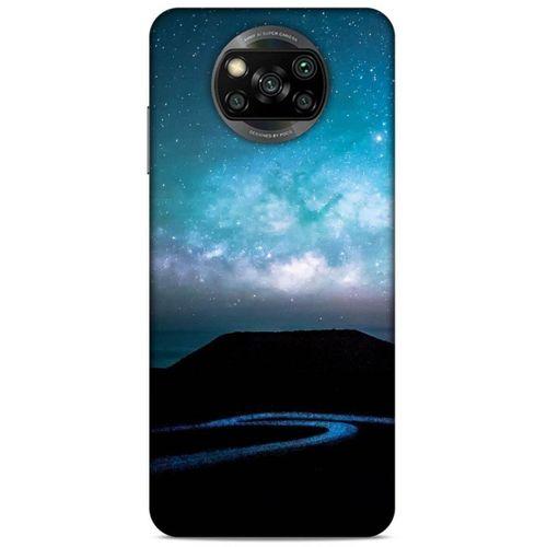 Lopard Xiaomi Redmi Poco X3 Uyumlu Kılıf Gece'S (19) Kılıfları Cam Göbeği