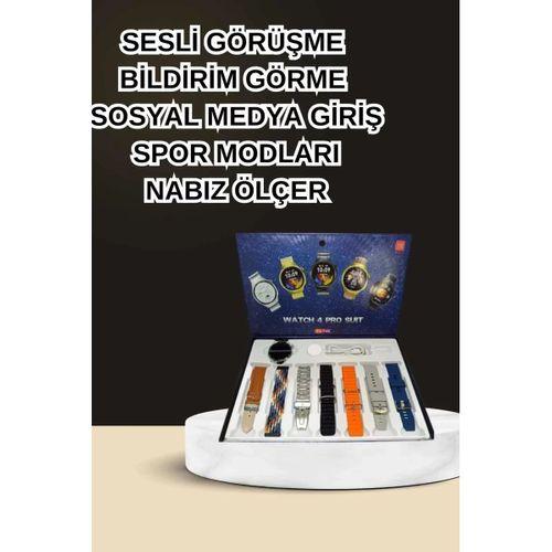 Dokunmatik Akıllı Saat Yeni Nesil Kulaklık Kampanyası Bluetooth Bağlantılı Anc Özelliği