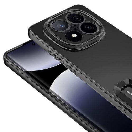 Xiaomi Redmi Note 14 Pro 5G Kılıf Kamera Korumalı Logo Gösteren Zore Omega Kapak