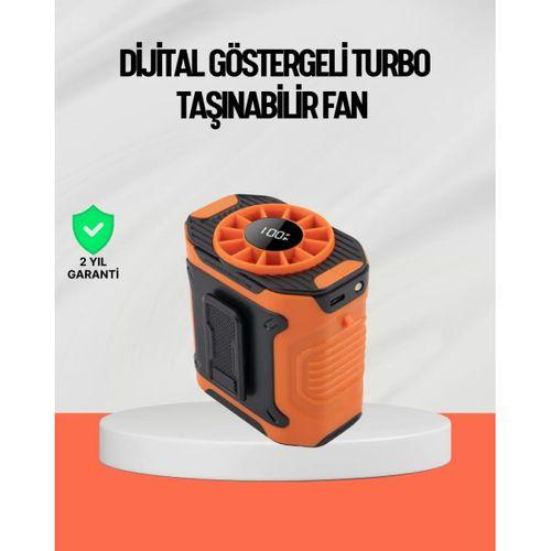 Usb Şarjlı Güçlü Hız Ayarlı El Ve Bel Fanı