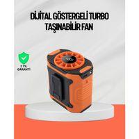 Usb Şarjlı Güçlü Hız Ayarlı El Ve Bel Fanı