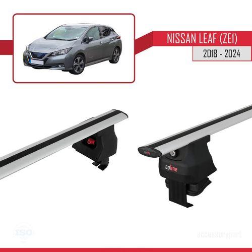 Nissan Leaf (ZE1) 2018 ve Sonrası ile uyumlu ACE-4 Ara Atkı Tavan Barı GRİ