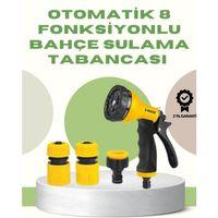 Çok Fonksiyonlu Bahçe Sulama Tabancası Ergonomik Basınçlı Sprey