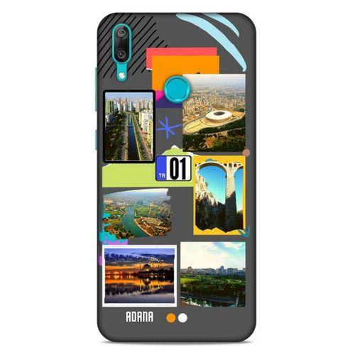 Lopard Huawei Y7 2019 Uyumlu Kılıf Şehirli ※ (1) Adana Kılıfı