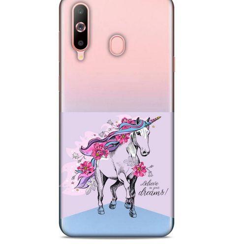 Zoologix (22) Samsung Galaxy M20 Şeffaf Kılıf Silikon Desenli