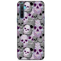 Realme 6i Uyumlu Kılıf Pembe Delisi (38) Neo Hybrid Kılıf Skeleton