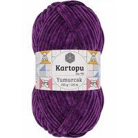 Yumurcak Kadife El Örgü İpi Açık Mor K719