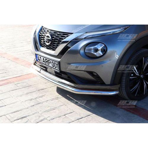 Nissan Juke 2021 Uyumlu Ön Tampon Demiri Krom Bıyık Drs 4X4 Tunıng