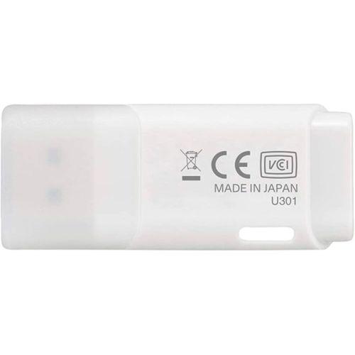 KIOXIA U301W 128GB USB 3.2 Gen1 TransMemory Flash Disk (Beyaz)