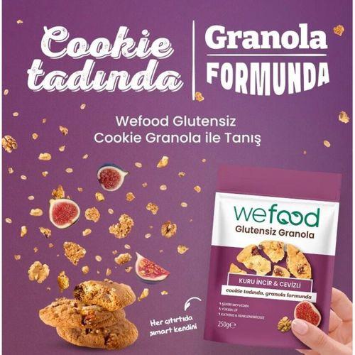 Wefood Wefood Glutensiz Granola Kuru İncir ve Cevizli 250 Gr