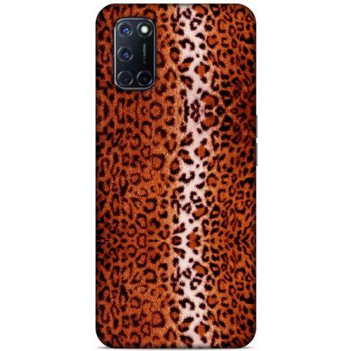 Leopar Turuncu Samsung Galaxy A80 Kılıf